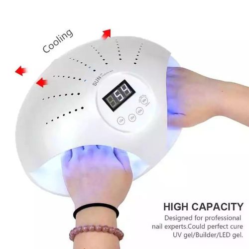 SUN 2-in-1 Professional Smart UV-LED 48W Two-Hand Nail Dryer Lamp - Professional Spa Equipment at Beauty Republic Equipment Store